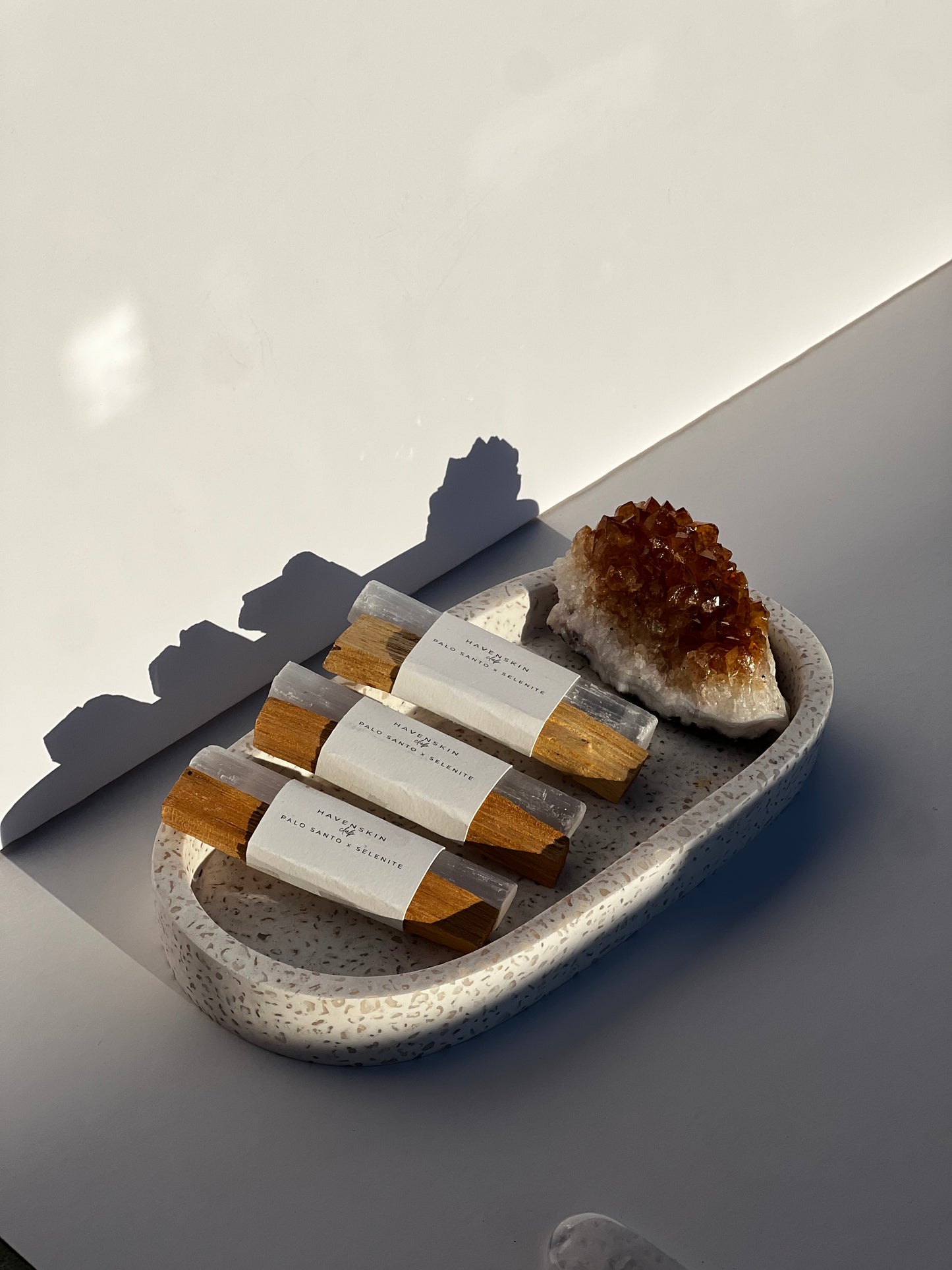 Palo Santo + Selenite Set