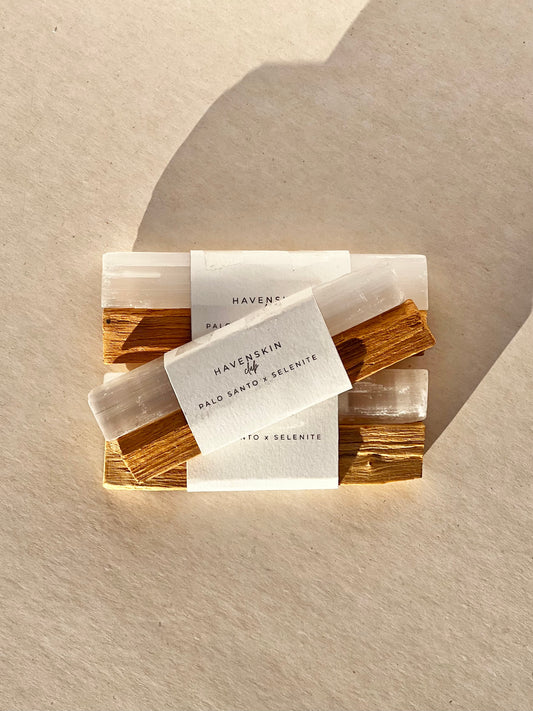 Palo Santo + Selenite Set